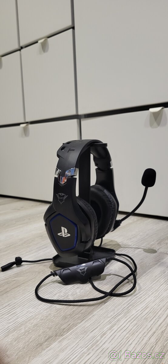 Sluchátka trust ps4 dratova