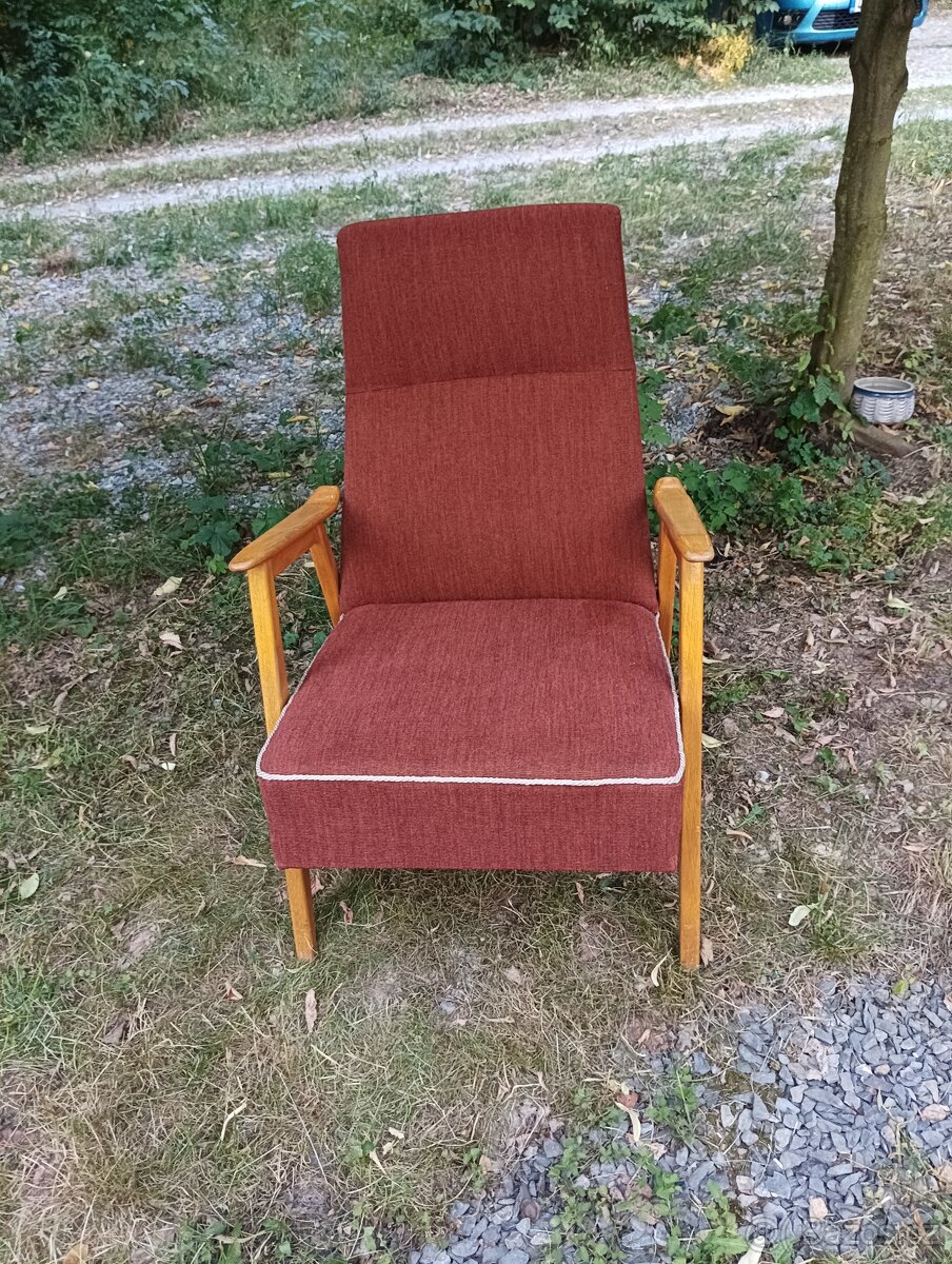 Retro křeslo Ton