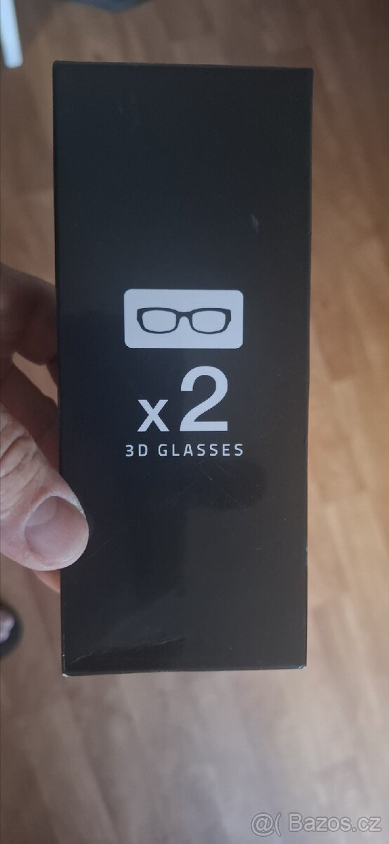 2x 3D brýle