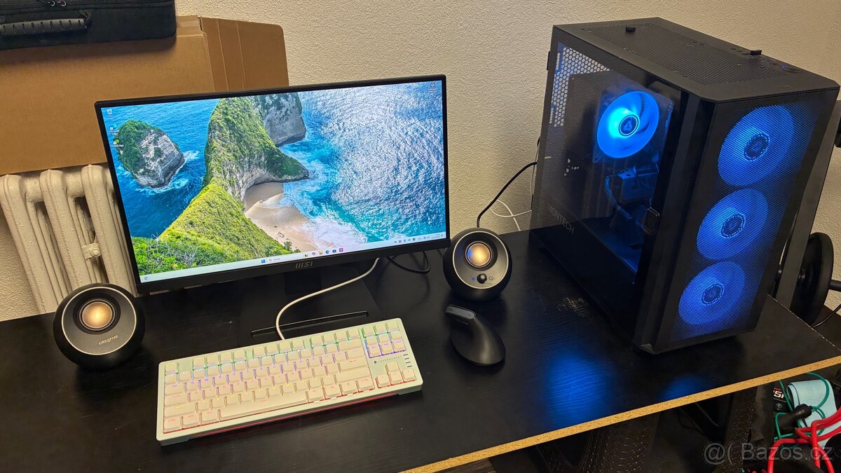 Herní PC sestava - i3, 16GB, 4060, 930GB SSD