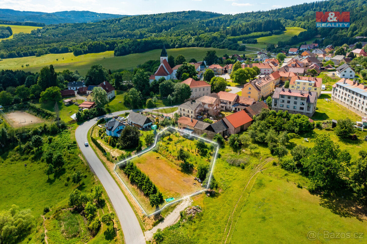 Prodej pozemku, 2270 m2, Ktiš