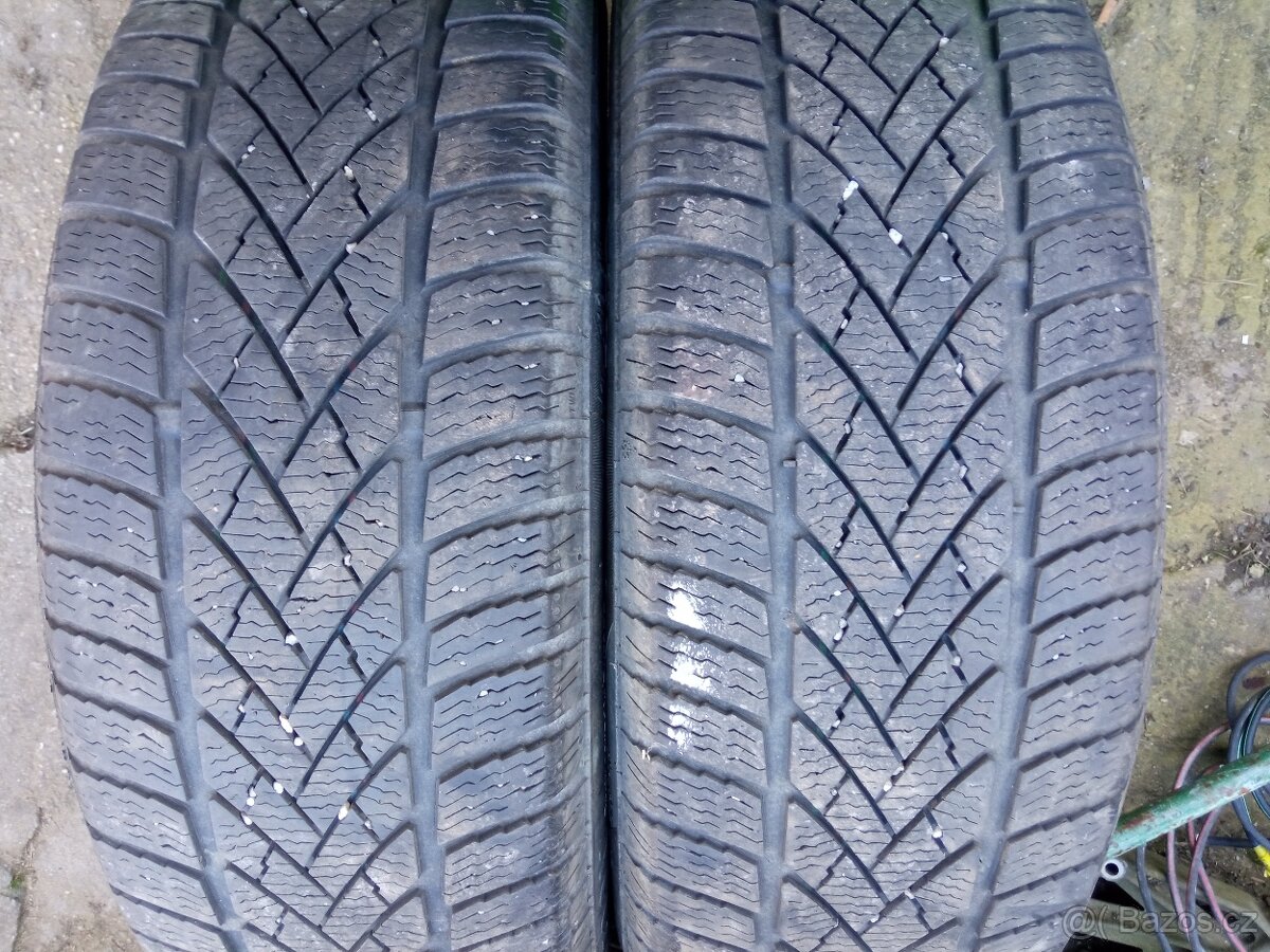 Prodám 2ks zimních pneumatik Tyfoon 205/55 R16