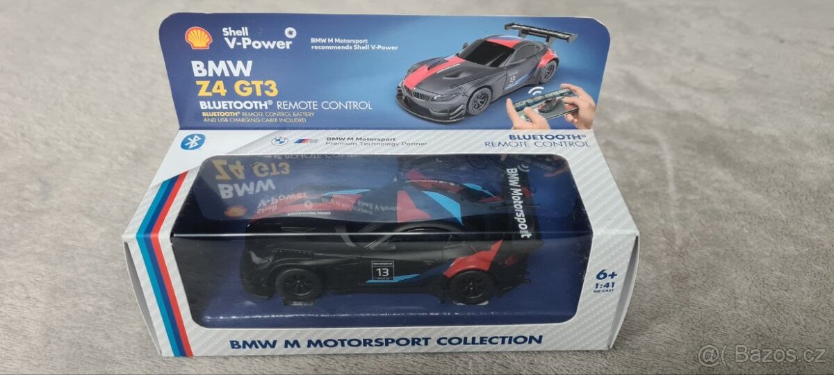 Nové autíčko originál BMW Z4 GT3 na bluetooth