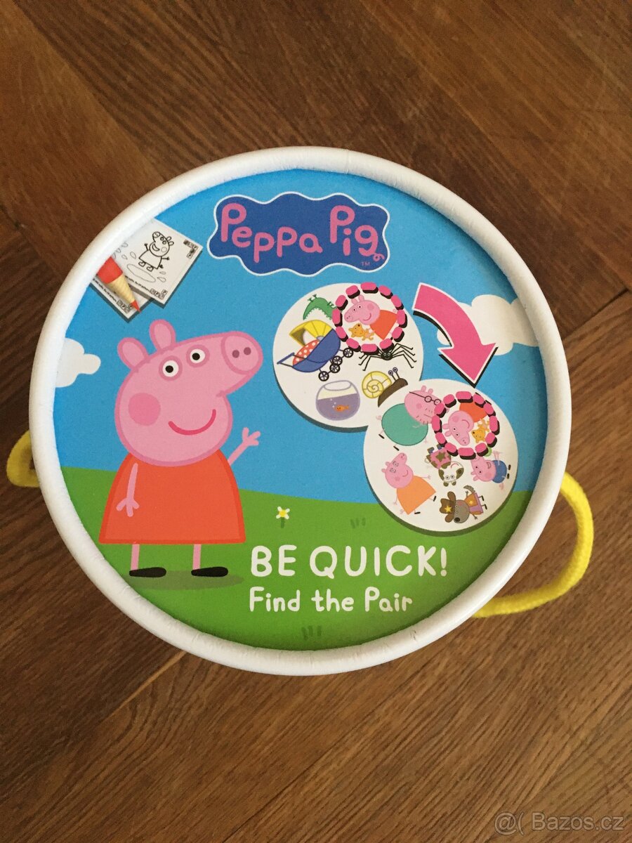 Prasátko Pepa - Peppa pig - dobble - nové