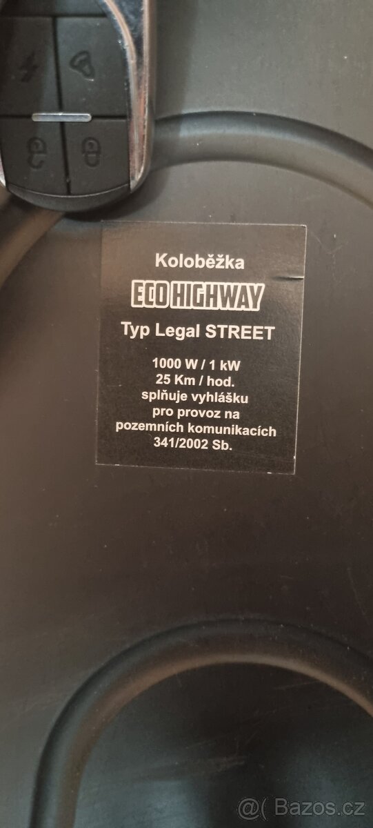 elektrická koloběžka 1000W