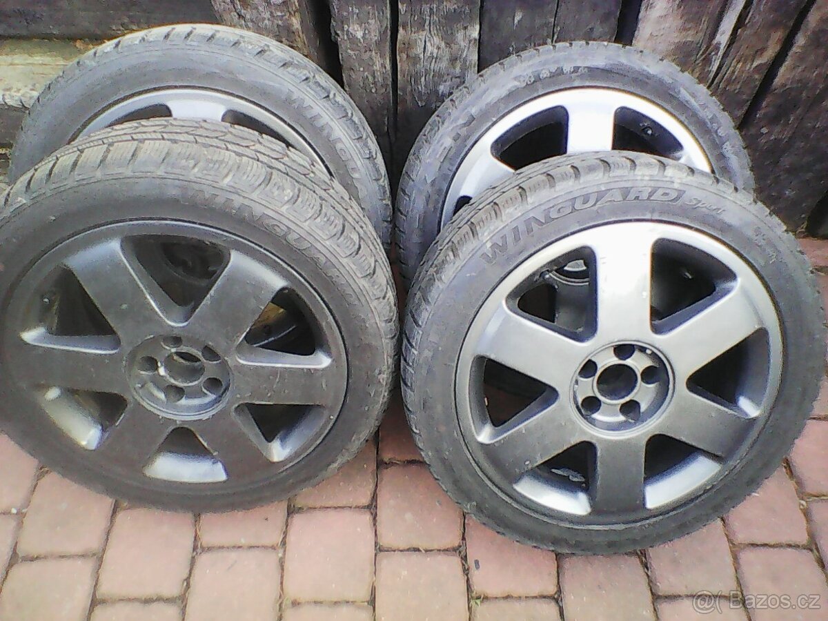 zimni alu 5x100 , 5x112  ,225 45 17