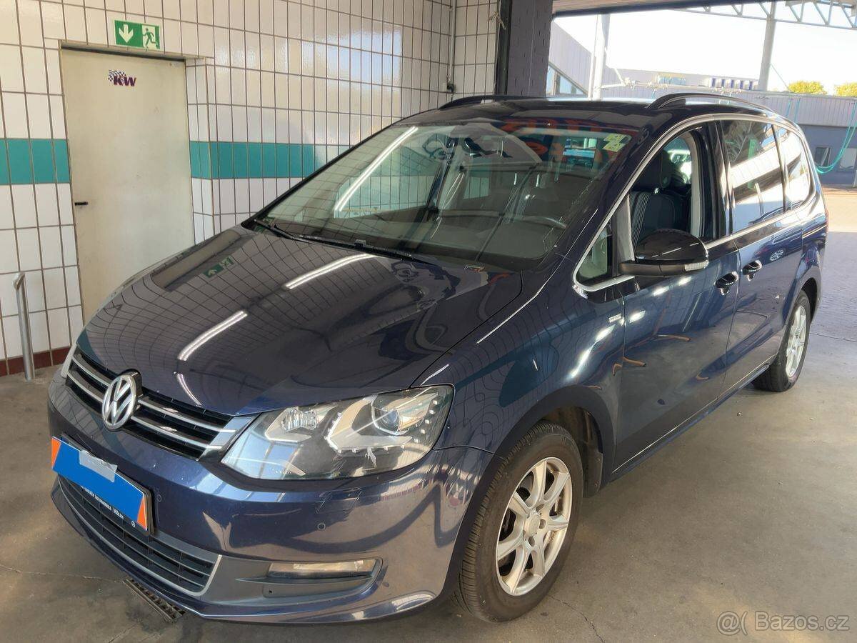 VW Sharan 2.0 TDI 103kW Match,DSG,7.míst,tažné,Xenon
