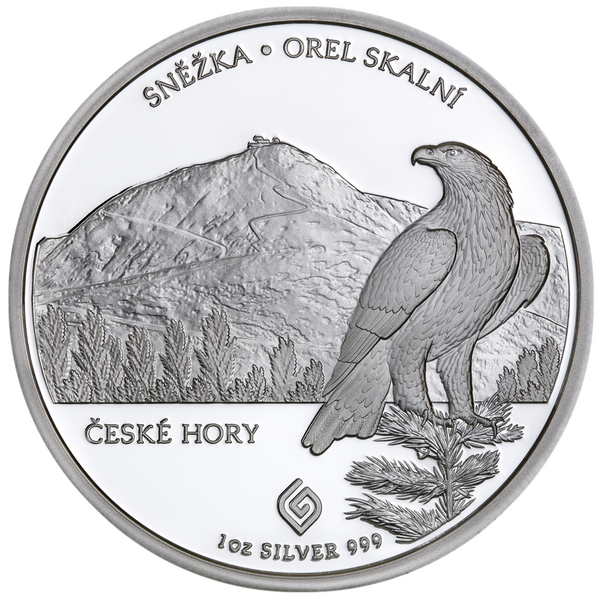 Sněžka 1 oz proof 2020 - stříbrná mince