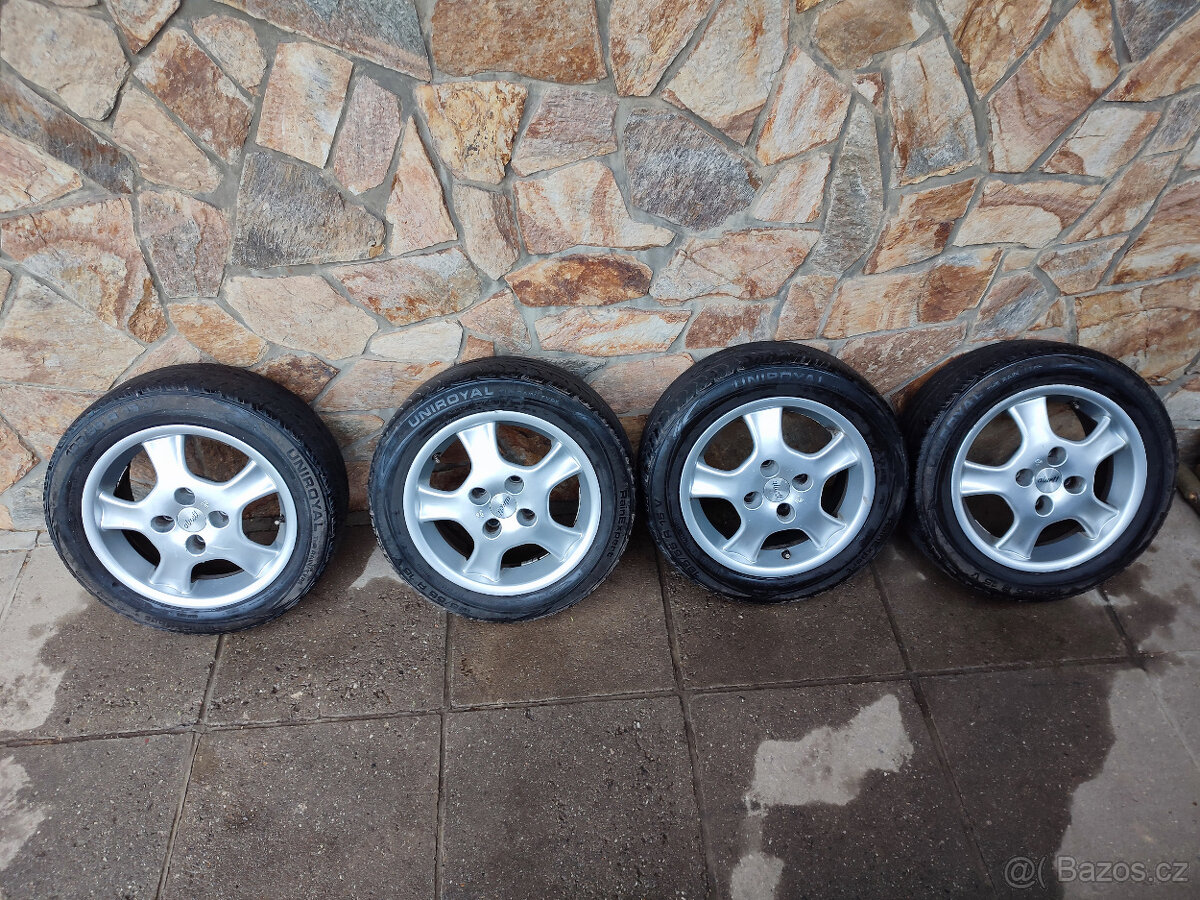 hliníková kola s letními pneu