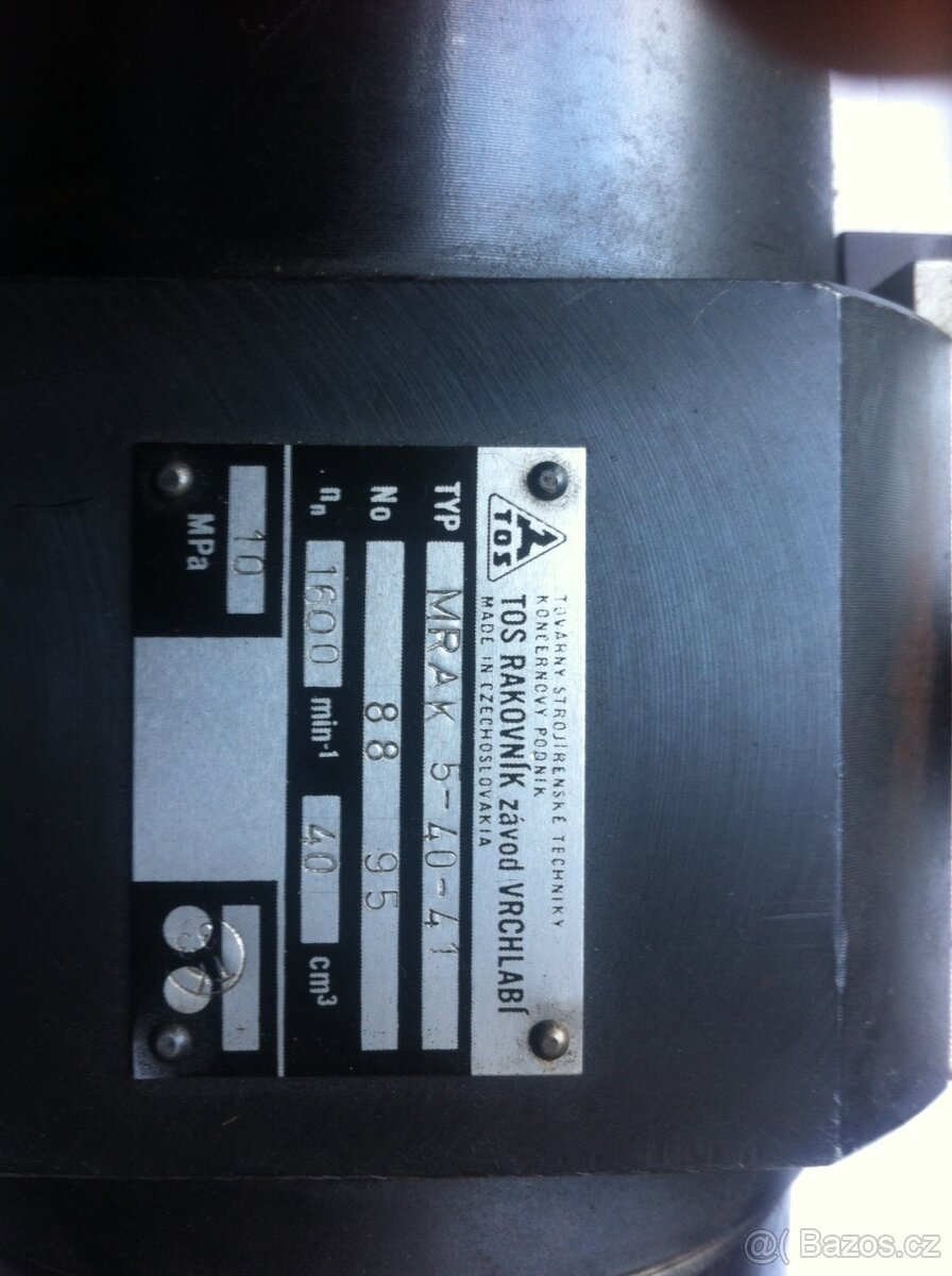 Nové hydromotory MRAK