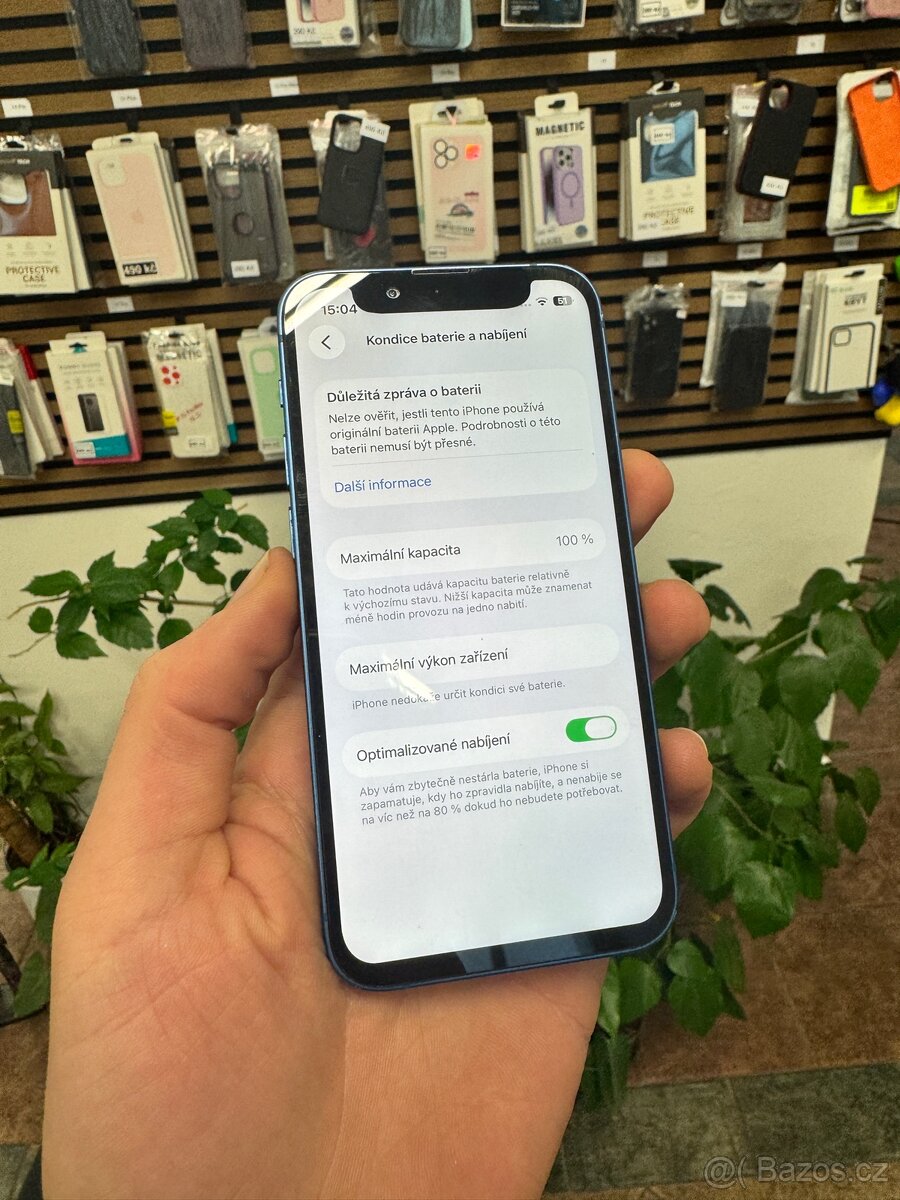 IPhone 13 mini 128GB 100% baterie