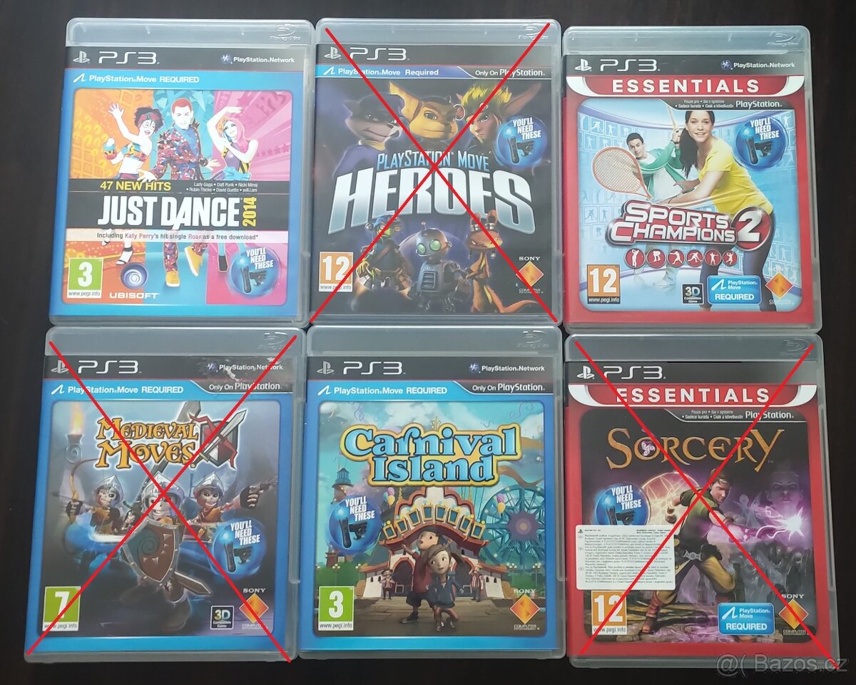 Hry pro PS3 move