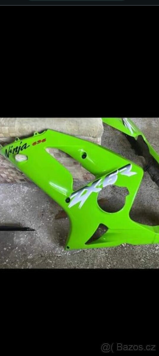 kawasaki zx6r 636 2003/2004 05/08