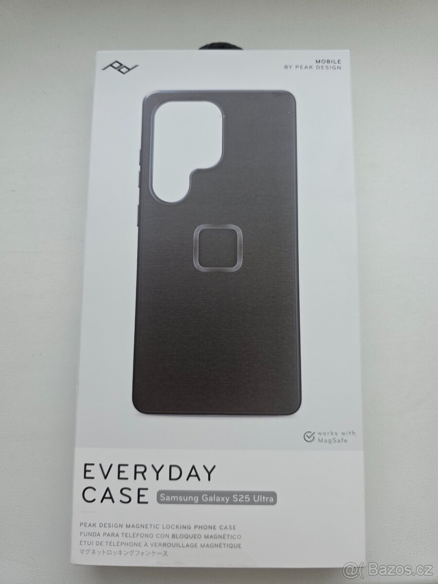 Samsung S25 Ultra - Peak Design / charcoal/ kryt