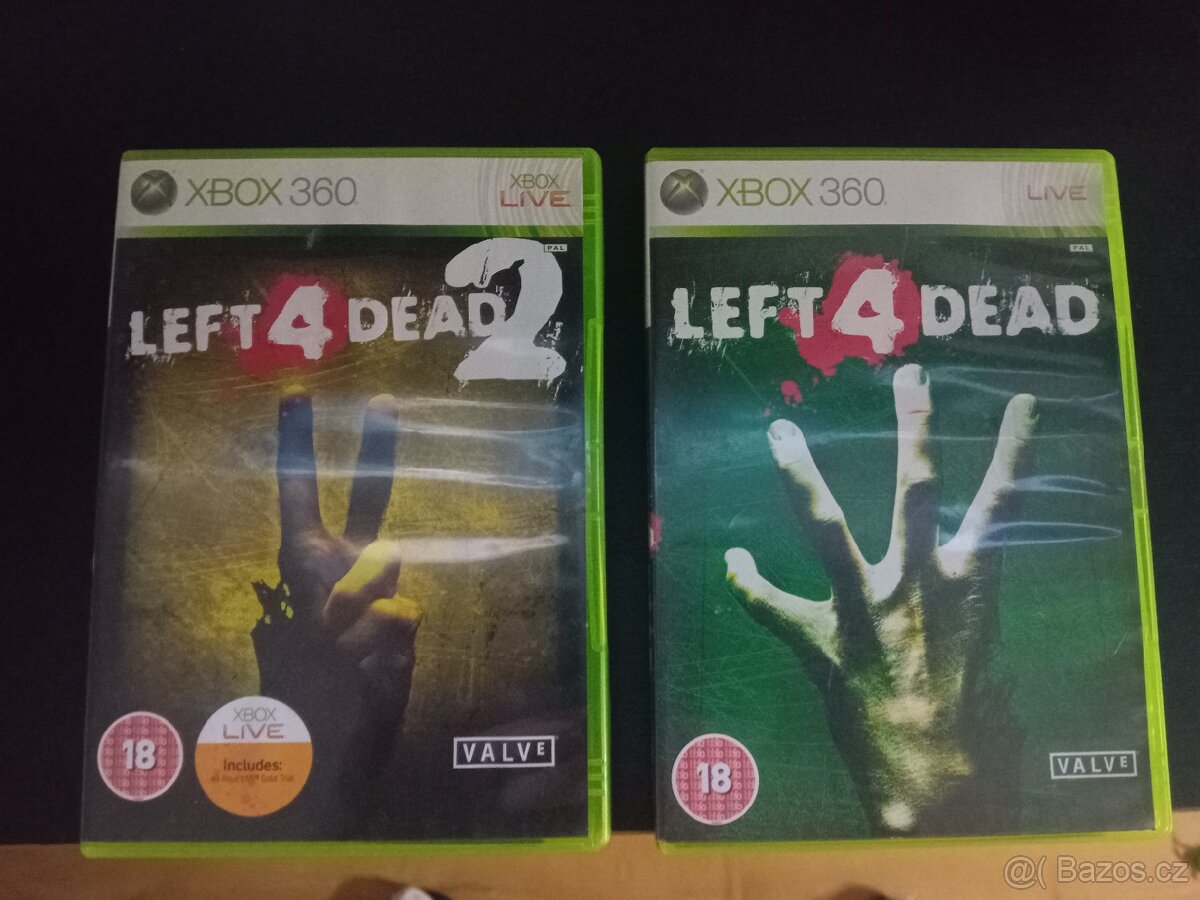 Prodám hry na xbox 360 a ps5
