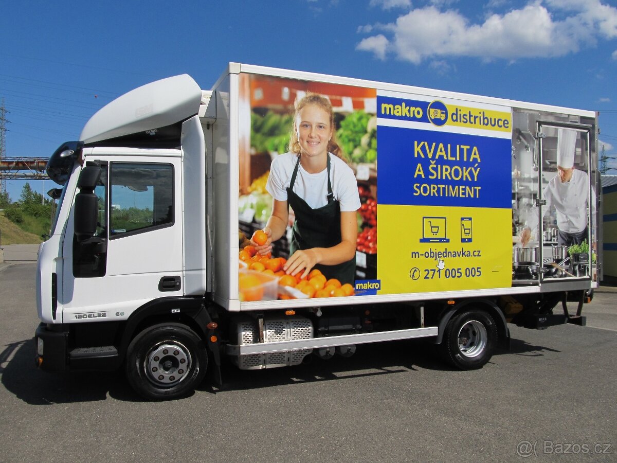 Iveco Eurocargo 120 EL chlaďák ČR hydr.čelo ČR 1.m