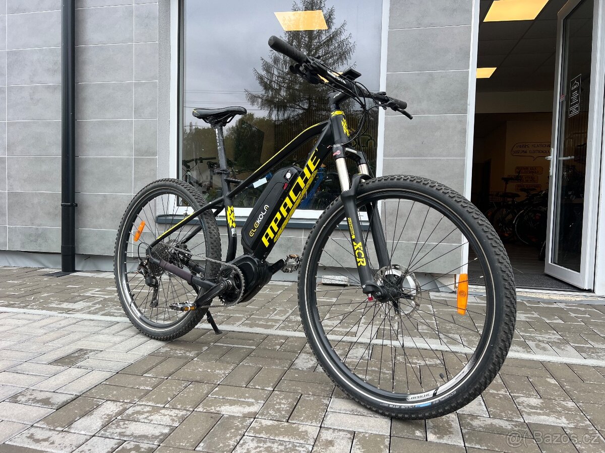 Apache HAWK 19", 20Ah, 250W, ✅ NOVÁ BATERIE ✅ 45km/h