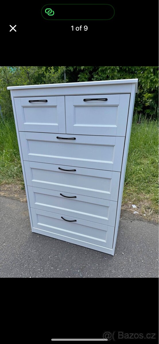Komoda Ikea 6 šuplíková SONGESAND