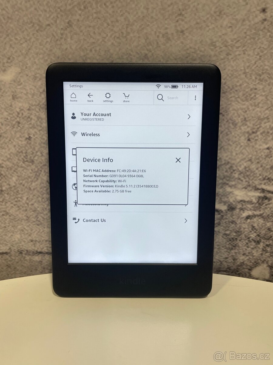 Čtečka knih Amazon Kindle Paperwhite 3 Generation 7