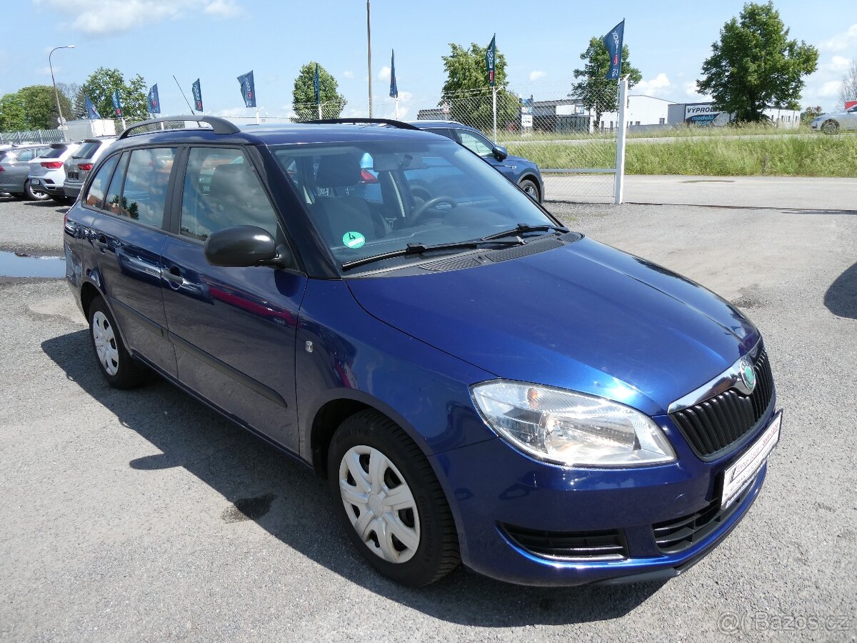 Škoda Fabia 1.2 TSi 63kW klima, webasto, serviska, 2.majitel