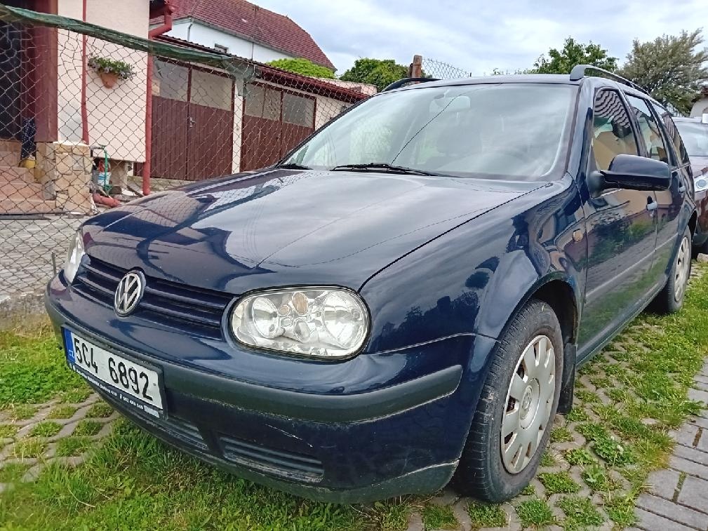 Volkswagen Golf 4-1,9TDi-85kw-combi-6rychlostí,tažné