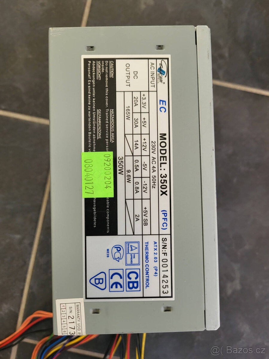 ATX zdroje 350W do retro PC