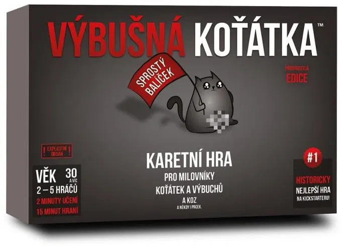 Výbušná koťátka přisprostlá edice