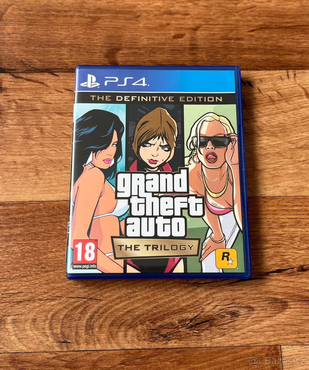 Hra Sony PS4: Grand Theft Auto: The Trilogy – The Definitive