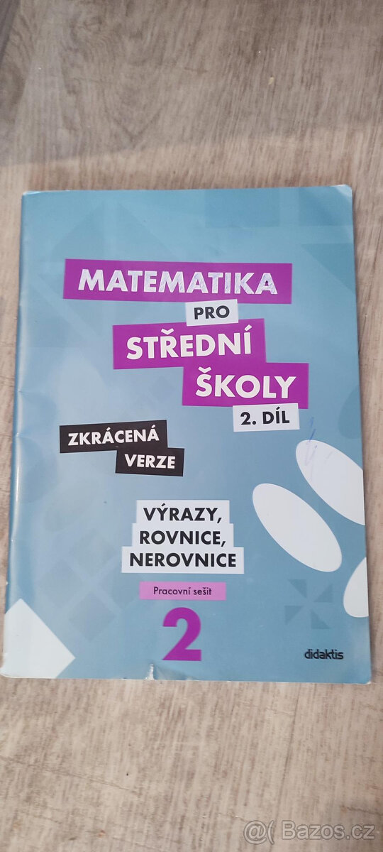 Matematika pro SŠ 2. díl