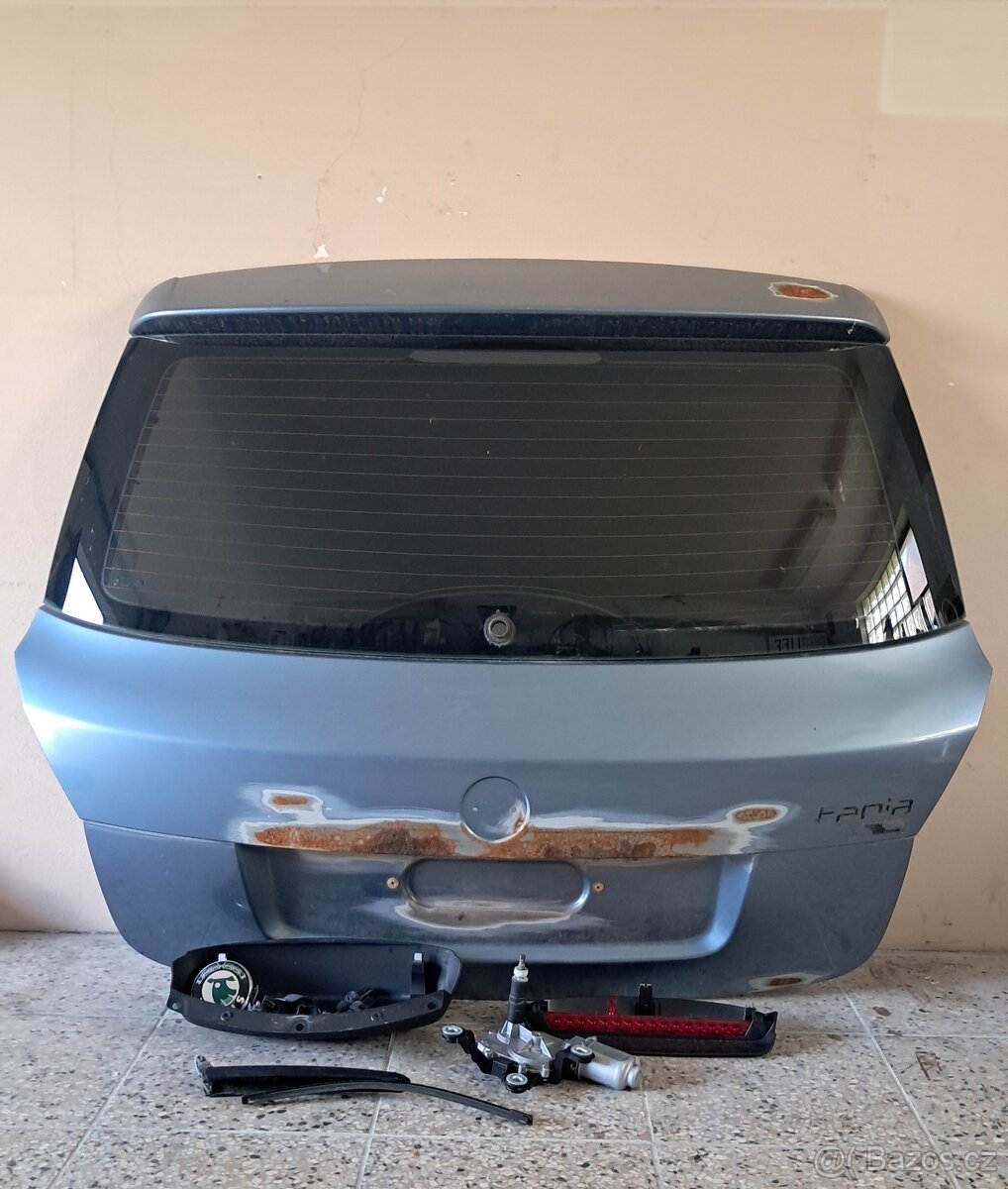 Fabia 2 hatchback - 5.dveře, kufr, víko