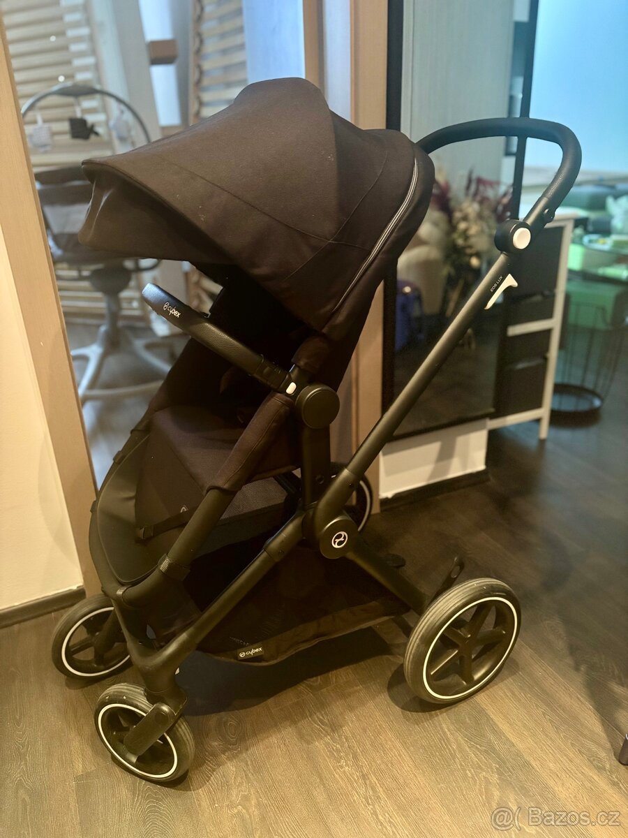 Kočárek Cybex Eos Lux+autosedačka isofix