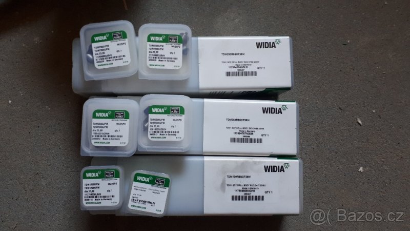 Widia vrtaky