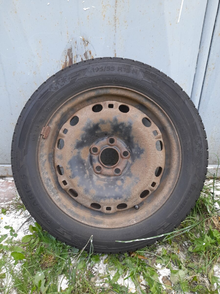 zimní pneu Barum Polaris 5 195/55/R15 H s disky