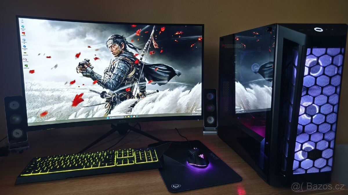 Herní PC i5 12400f/32RAM/RTX 3070/1TBssd/650w/win11 záruka