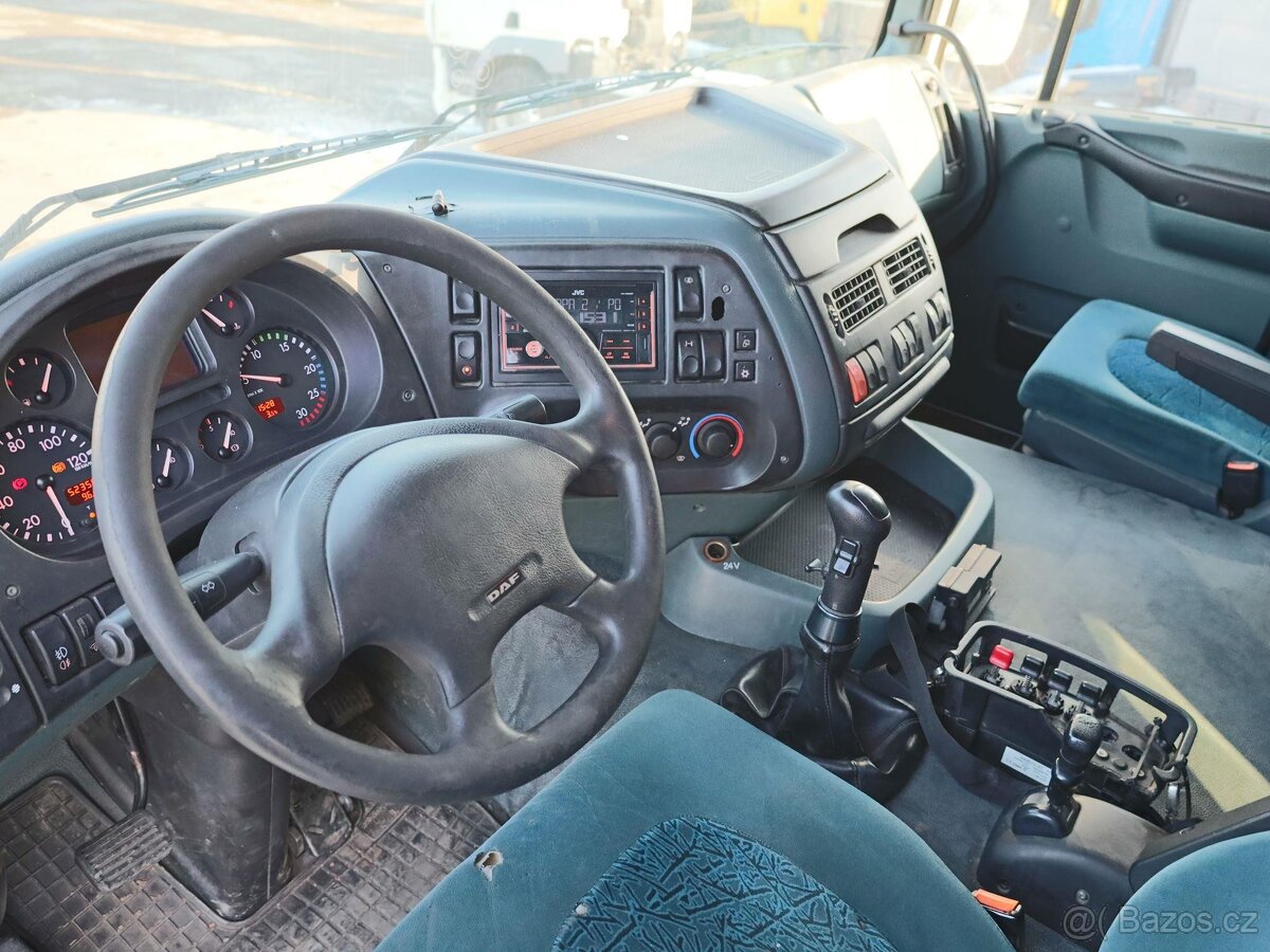 DAF CF 95.430, HYDRAULICKÁ RUKA HIAB (VE 12 METRECH NOSNOST 