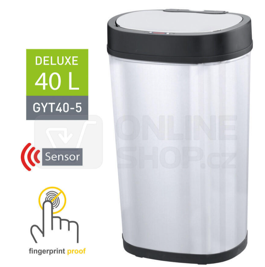 SLEVA Bezdotykový koš Helpmation DELUXE 40 l (GYT40-5)