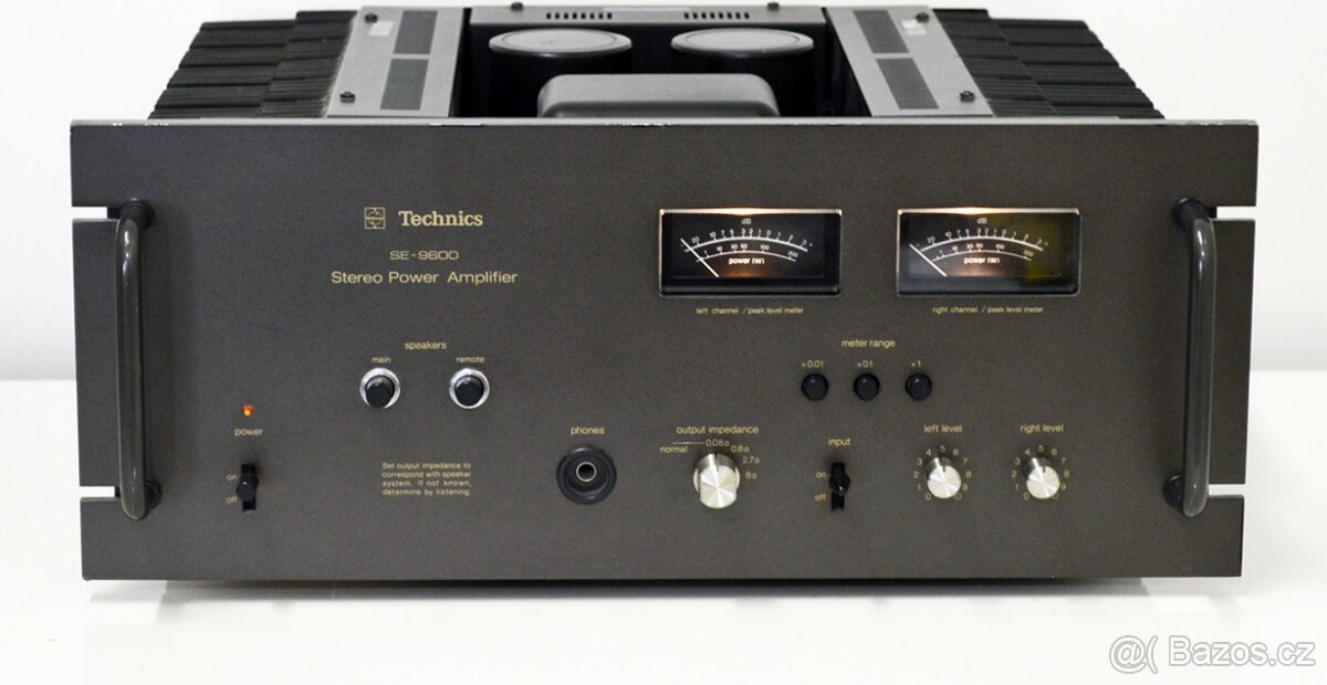 TECHNICS SE-9600 TOP END AUDIOPHILE POWER AMPLIFIER