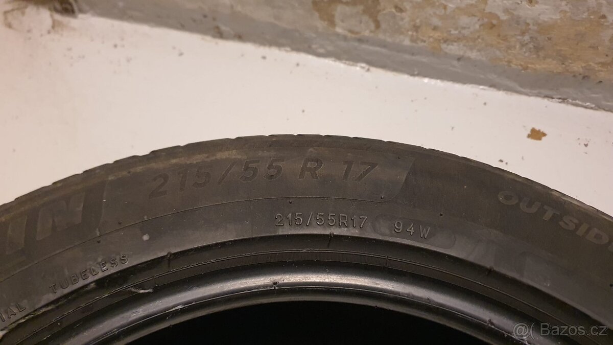 Letní pneu Michelin Primacy 4, 215/55/R17 94W