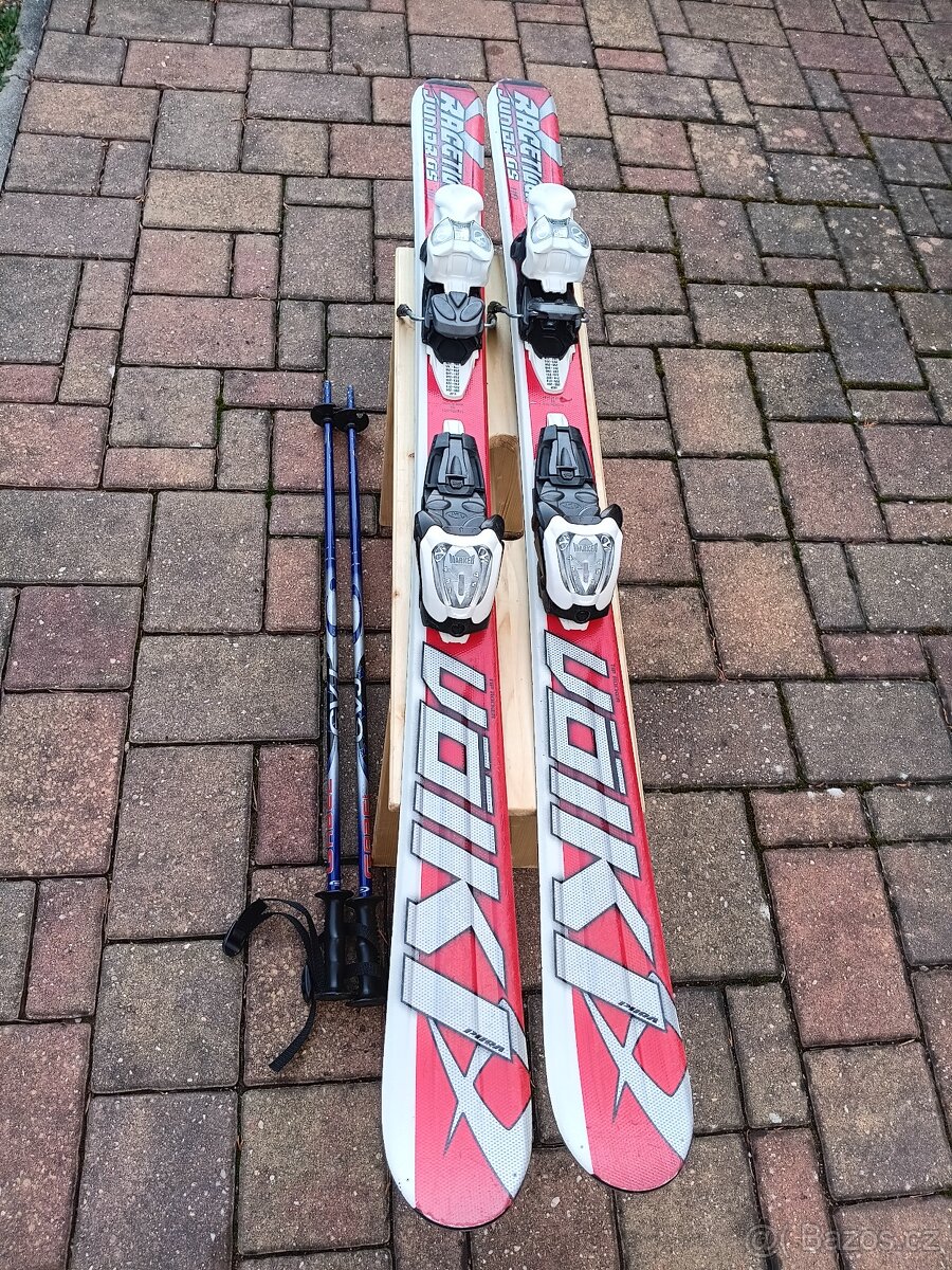 Dětské lyže Volkl 110 + hůlky