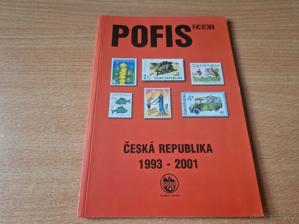 Poštovní známky ČR - katalog POFIS.