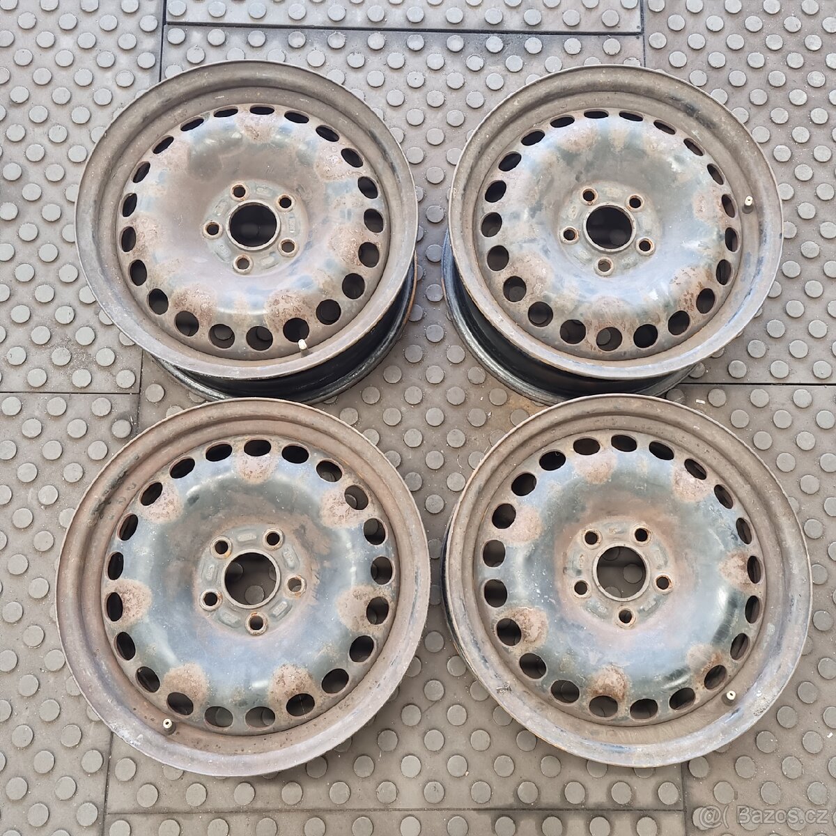 5x108 R16 6,5x16 ocel. disk FORD