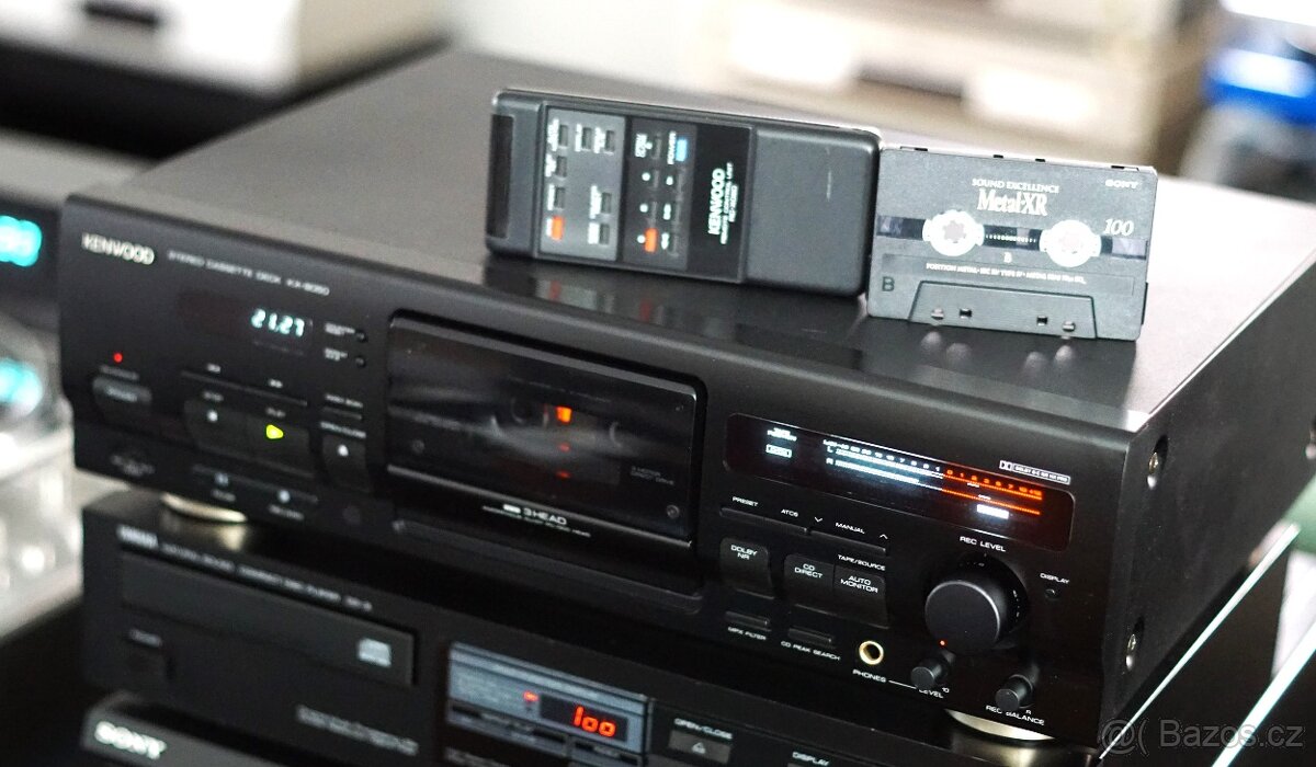 KENWOOD KX 9050 - špičkový model, 3hlavy, 3motory , DD, DO