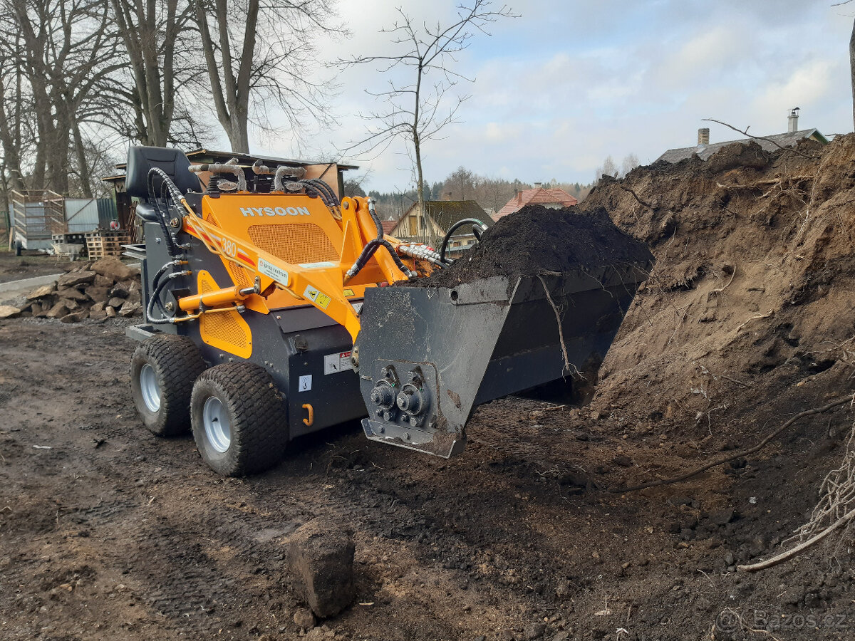 třídička zeminy Vermeer, Ditch Witch, Hysoon, Toro Dingo