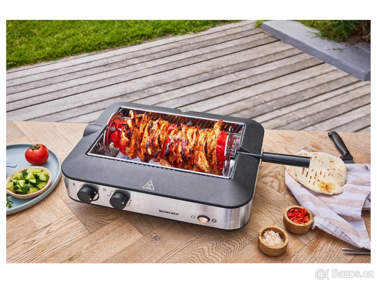 Multifunkční gril Silvercrest 3v1 nový / nerozbalený