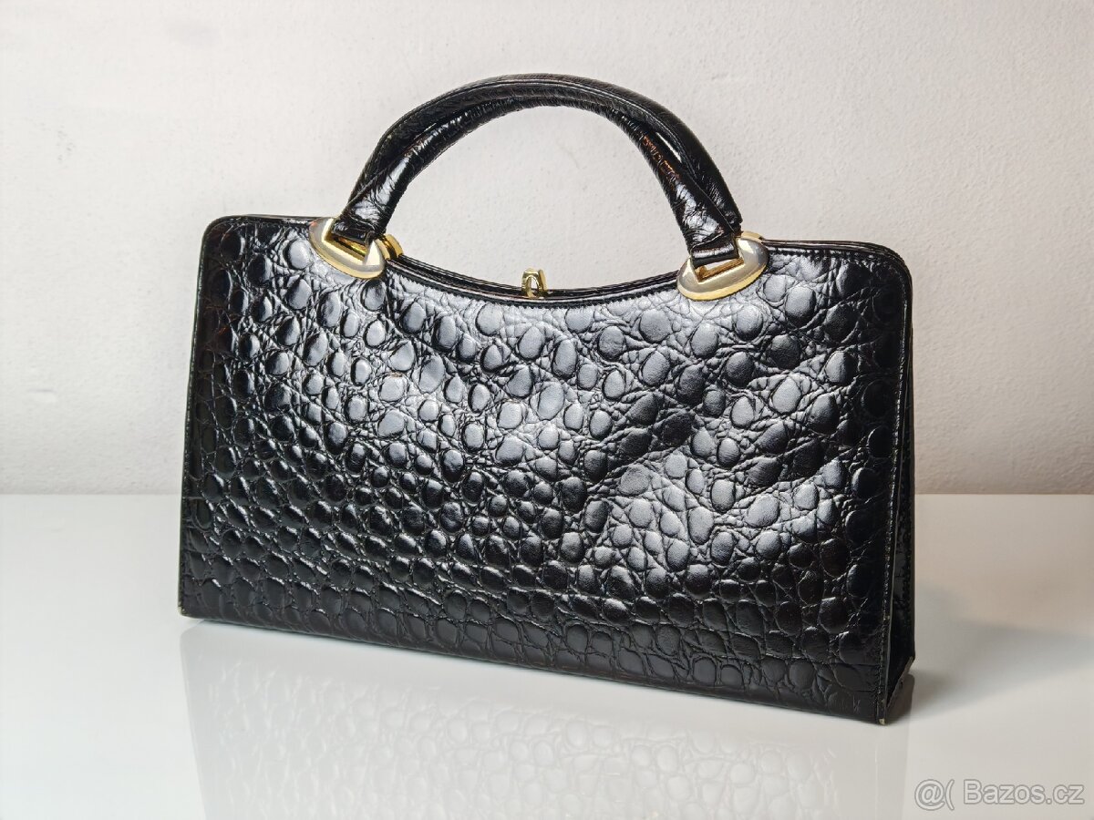 Vintage kožená kabelka