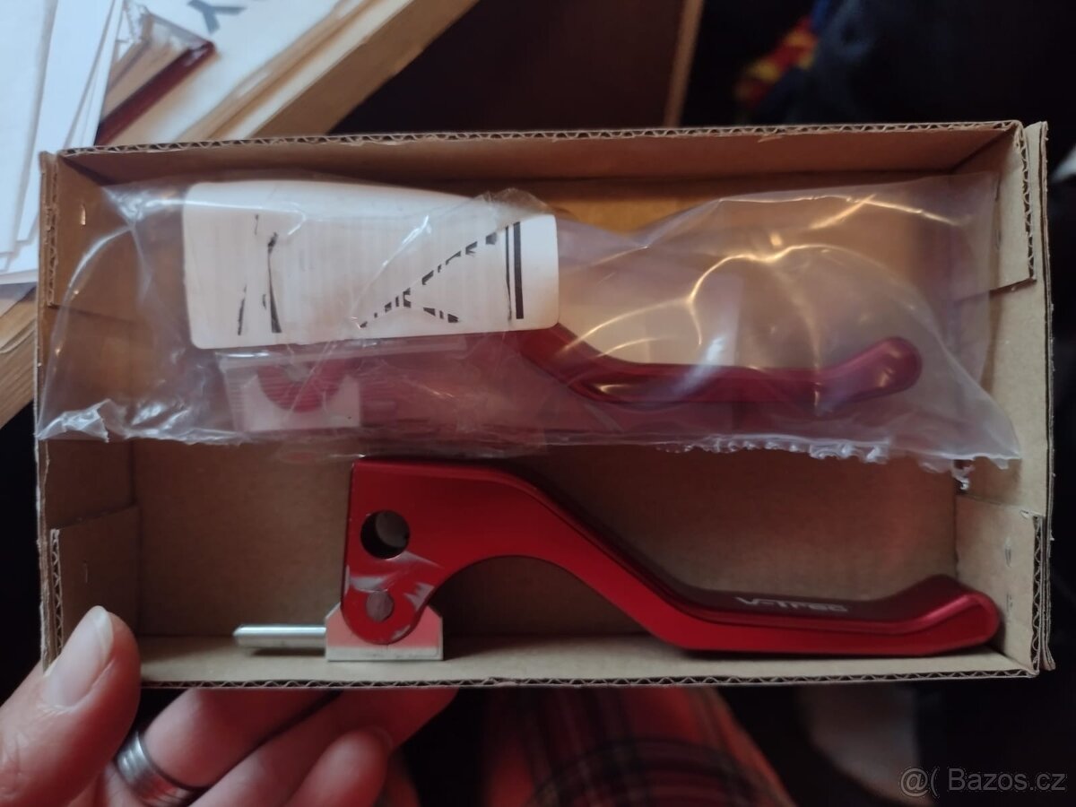 Motokrosová spojková páčka