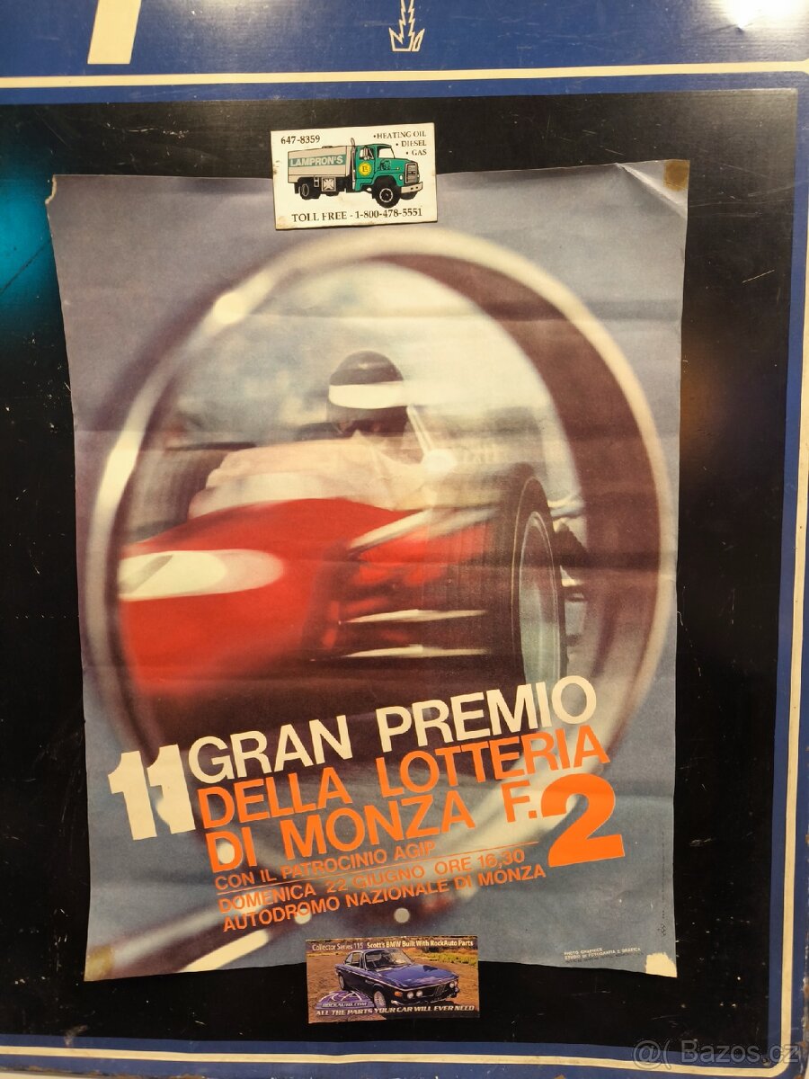 Plakát gran premio di monza