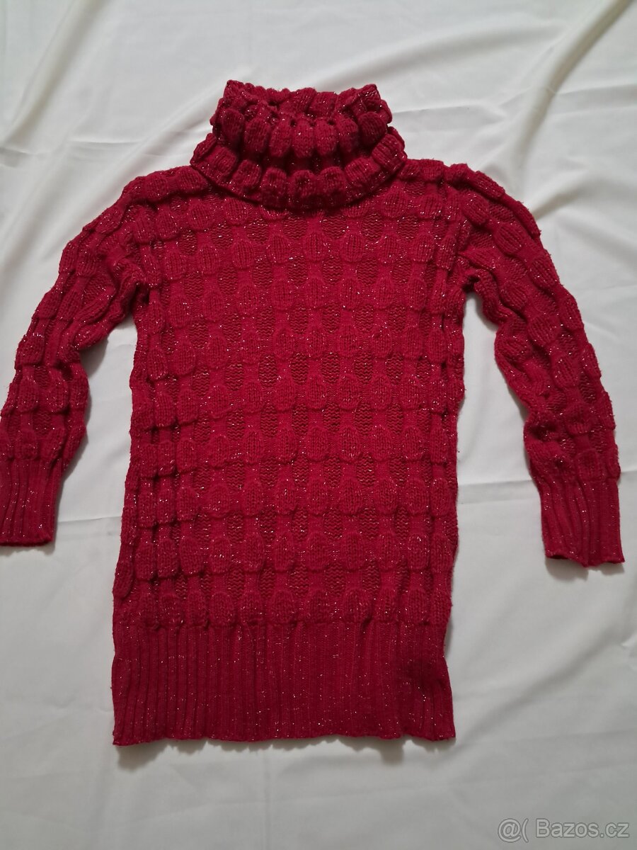 Krásný svetr delší H&M, vel. 36