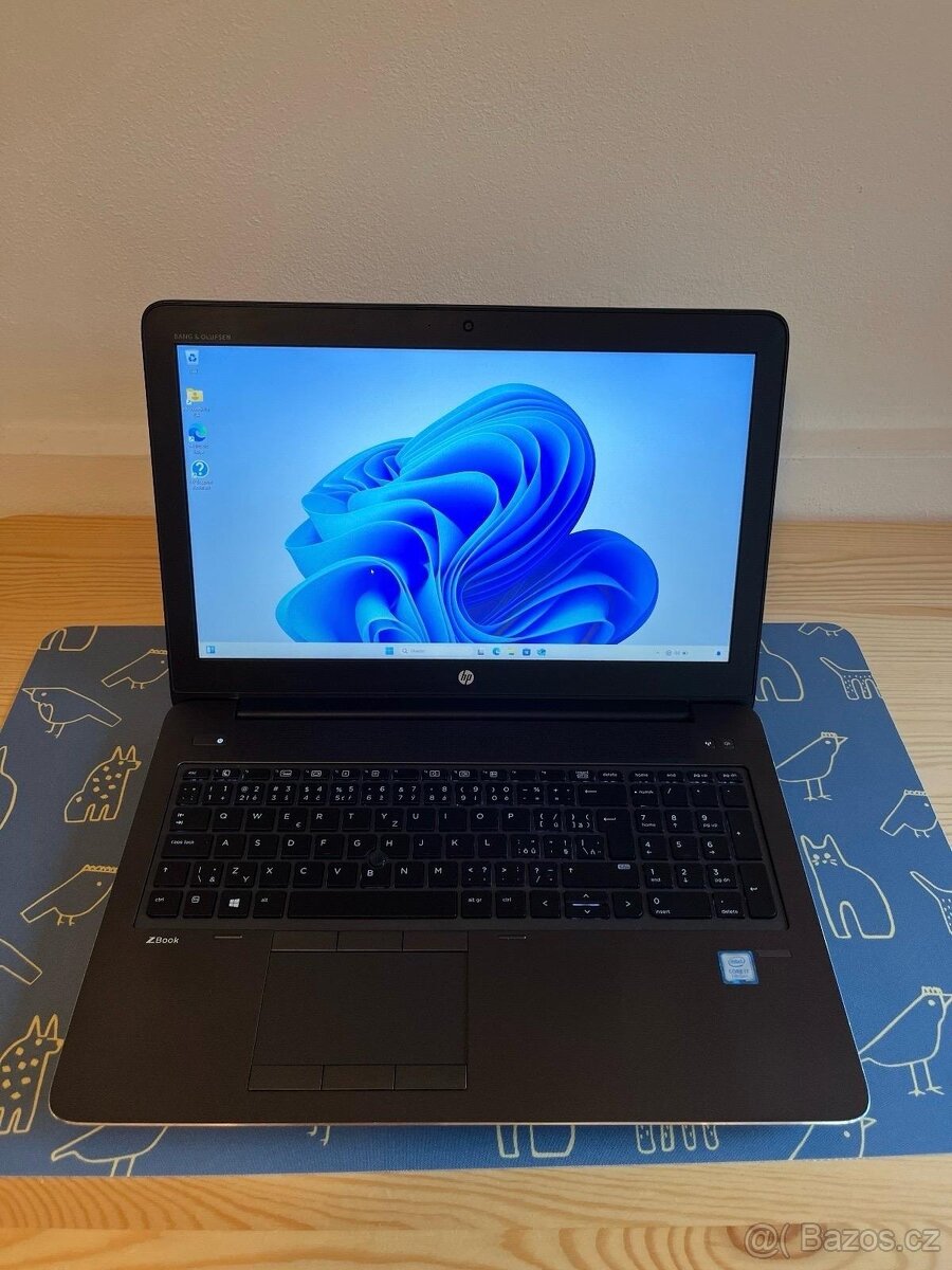 HP ZBook 15 G4 | i7-7820HQ | 16GB | 750 GB | M2200 | Záruka