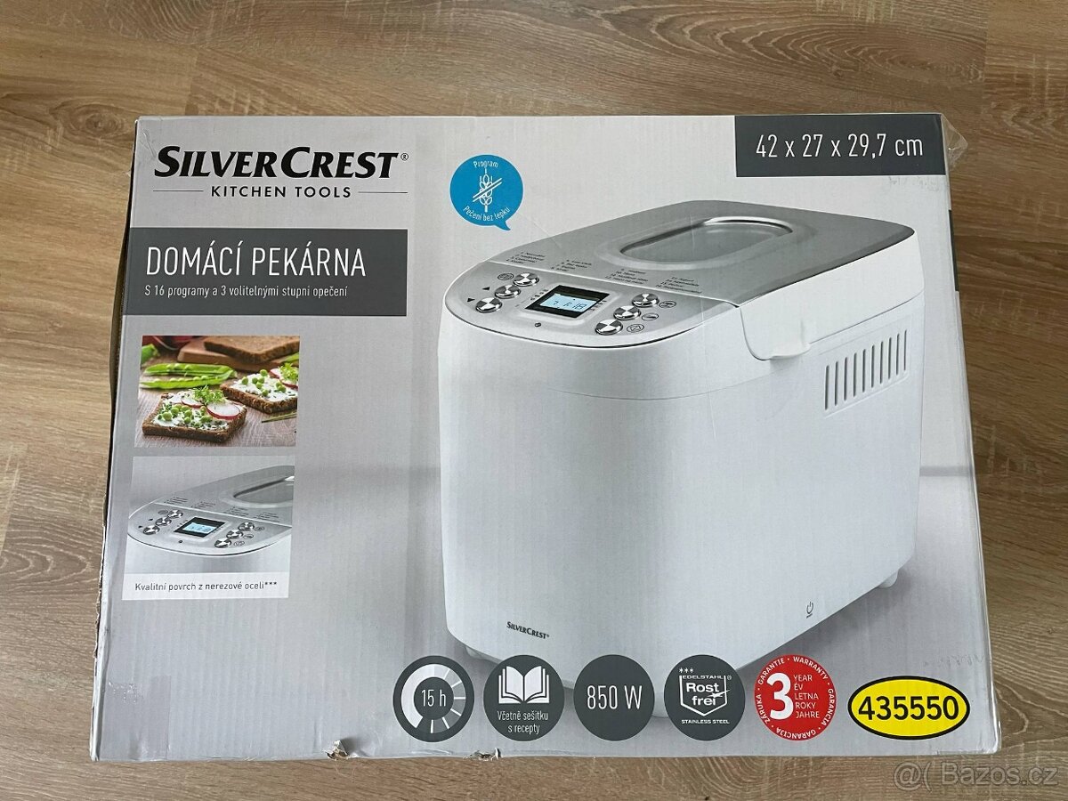 Silvercrest domácí pekárna